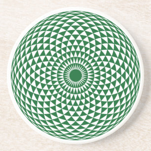 Hypnotic Toroid Mandala Untersetzer