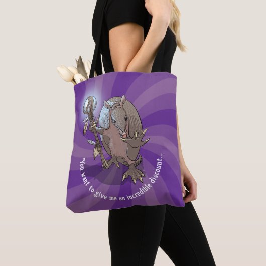 Hypnotic Unglaublicher Discount Funny Armadillo Tasche (Von Nahem)