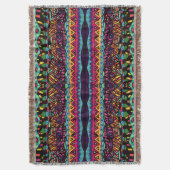 Hypnotic Voyage - Abstraktes Kunstmuster Decke (Vorderseite Vertikal)