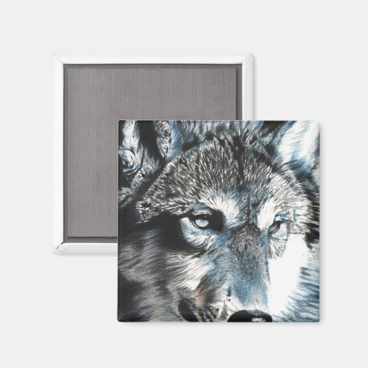 Hypnotic - Wolf Magnet (Vorderseite/Rückseite)