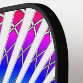 Hypnotische Blume Pickleball Schläger (Linke Seite)