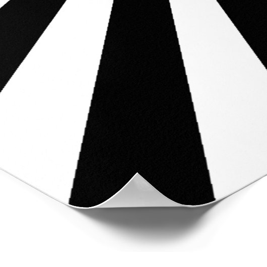 Hypnotische Blume Poster (Ecke)