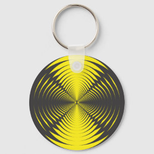 Hypnotische Diskette Schlüsselanhänger