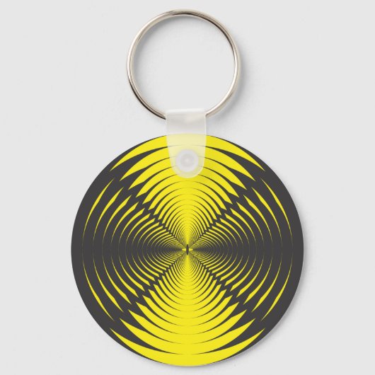 Hypnotische Diskette Schlüsselanhänger (Vorderseite)
