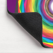 hypnotische Farbtasten Mousepad (Ecke)