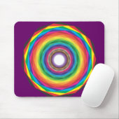 hypnotische Farbtasten Mousepad (Mit Mouse)