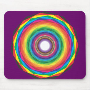 hypnotische Farbtasten Mousepad