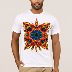 Hypnotische geometrische optische Illusion T-Shirt