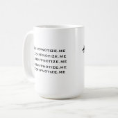 Hypnotische Kaffee-Tasse Kaffeetasse (Vorderseite Links)