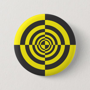 Hypnotische Kreise Button