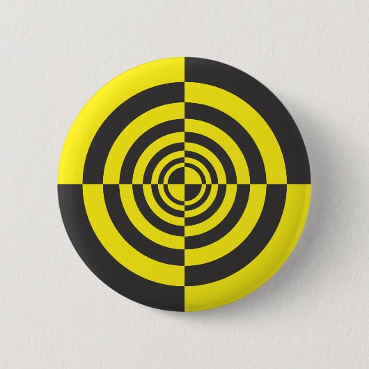 Hypnotische Kreise Button (Vorderseite)