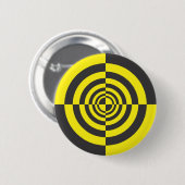 Hypnotische Kreise Button (Vorne & Hinten)