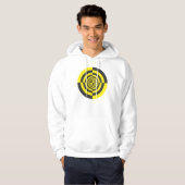Hypnotische Kreise Hoodie (Vorne ganz)