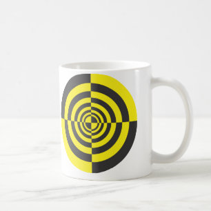 Hypnotische Kreise Kaffeetasse