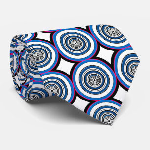 Hypnotische Kreise Krawatte