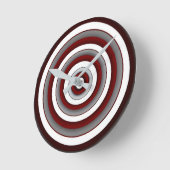 Hypnotische Kreise Uhr (Winkel)