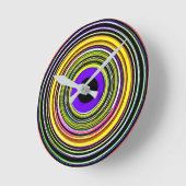 Hypnotische Kreise Uhr (Winkel)