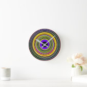 Hypnotische Kreise Uhr (Zuhause)