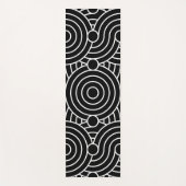 hypnotische Kreise Yogamatte (Vorderseite)