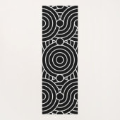 hypnotische Kreise Yogamatte (Rückseite)