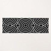 hypnotische Kreise Yogamatte (Vorderseite (Horizontal))