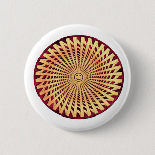 Hypnotische Lächelung Button