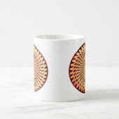 Hypnotische Lächelung Kaffeetasse (Mittel)