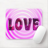 Hypnotische Liebe Mousepad (Mit Mouse)