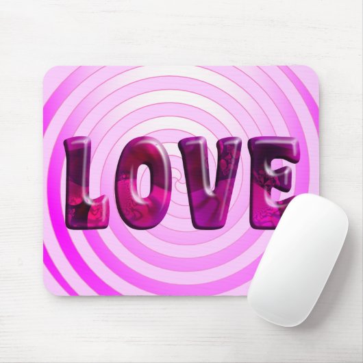 Hypnotische Liebe Mousepad (Mit Mouse)