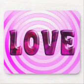 Hypnotische Liebe Mousepad (Vorne)