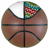 Hypnotische Mandalaik-Blume Basketball (Rechts)