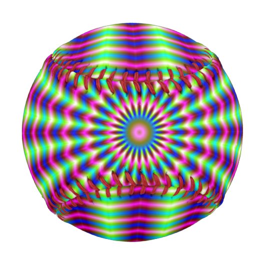 Hypnotische Ringe Baseball (Vorderseite)