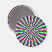 Hypnotische Ringe Magnet (Vorderseite/Rückseite)