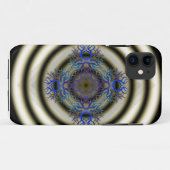 Hypnotische Ringe mit Hülse der Leben-Muster Case-Mate iPhone Hülle (Rückseite (Horizontal))