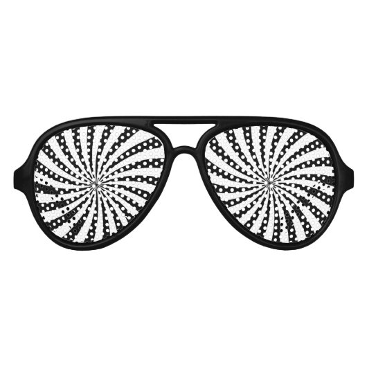 Hypnotische Sonnenbrille (Vorderseite)