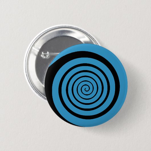 hypnotische Spirale Button (Vorne & Hinten)