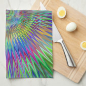 Hypnotische Sterne Handtuch (Viertel Falte)