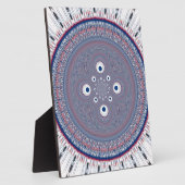 Hypnotische Symmetrie: Abstrakte geometrische Kuns Fotoplatte (Seite)