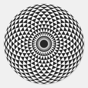 Hypnotischer Aufkleber