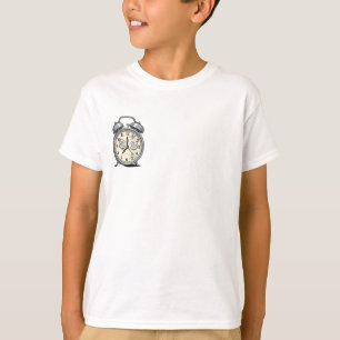 Hypnotischer verrückter Wecker für Kinder T-Shirt