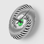HYPNOTISCHES AUGE - HYPNOTIST RUNDE WANDUHR (Winkel)