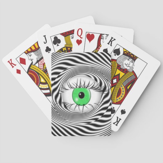 HYPNOTISCHES AUGE - HYPNOTIST SPIELKARTEN (Rückseite)