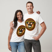 Hypnotisches Mops-Shirt T-Shirt (Unisex)