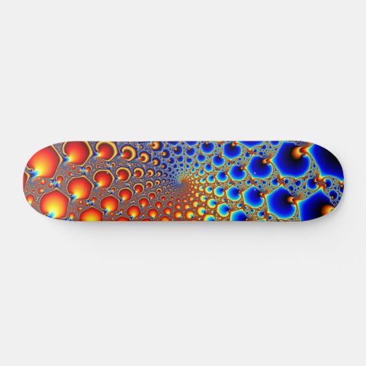 Hypnotisches Portal - FraktalSkateboard Skateboard (Horizontal)