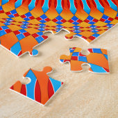 Hypnotisches Radialmuster Puzzle (Seite)