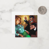 Hypnotisekarte Mitteilungskarte (Vorderseite/Rückseite Beispiel)