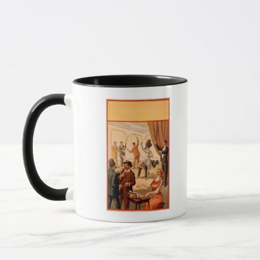 Hypnotiseur kontrolliert Saal des People Theatre Tasse (Links)
