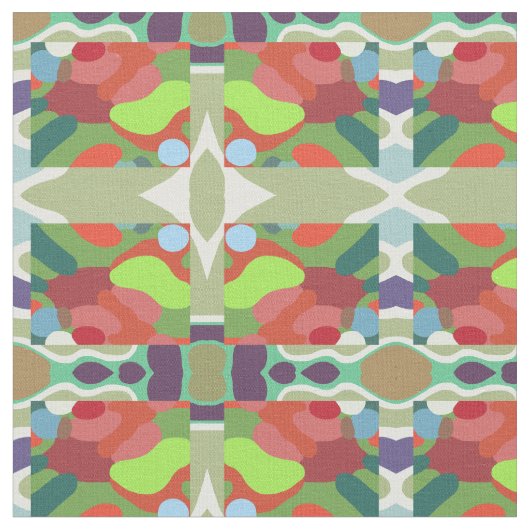 Hypnotisierendes Gewebe durch Margaret Juul Stoff (Nahaufnahme)