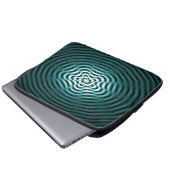 Hypnotisiert..... Laptopschutzhülle (Vorne Knopf)