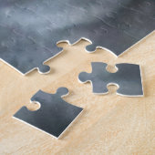 Hypnotisierte graue Katze Puzzle (Seite)